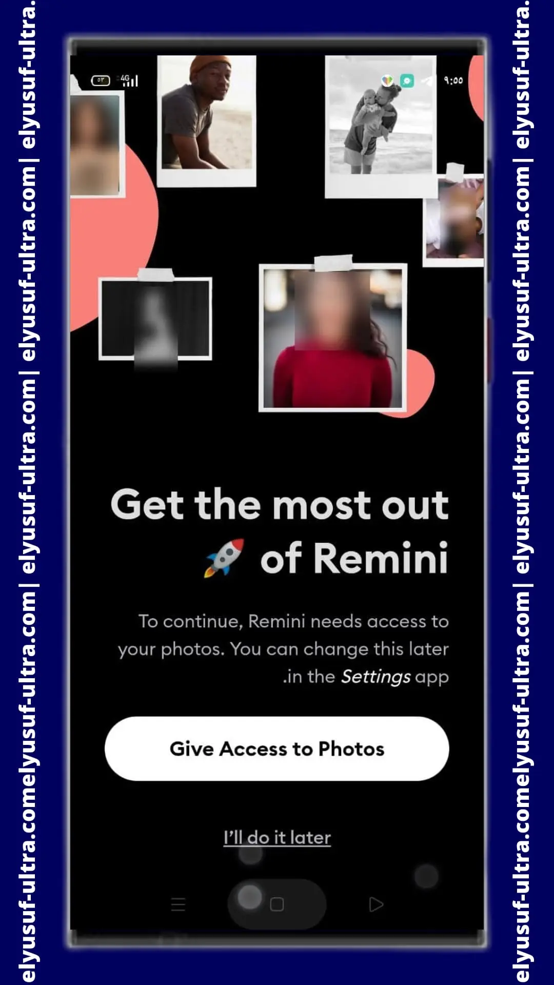 برنامج Remini لتحسين جودة الصور 