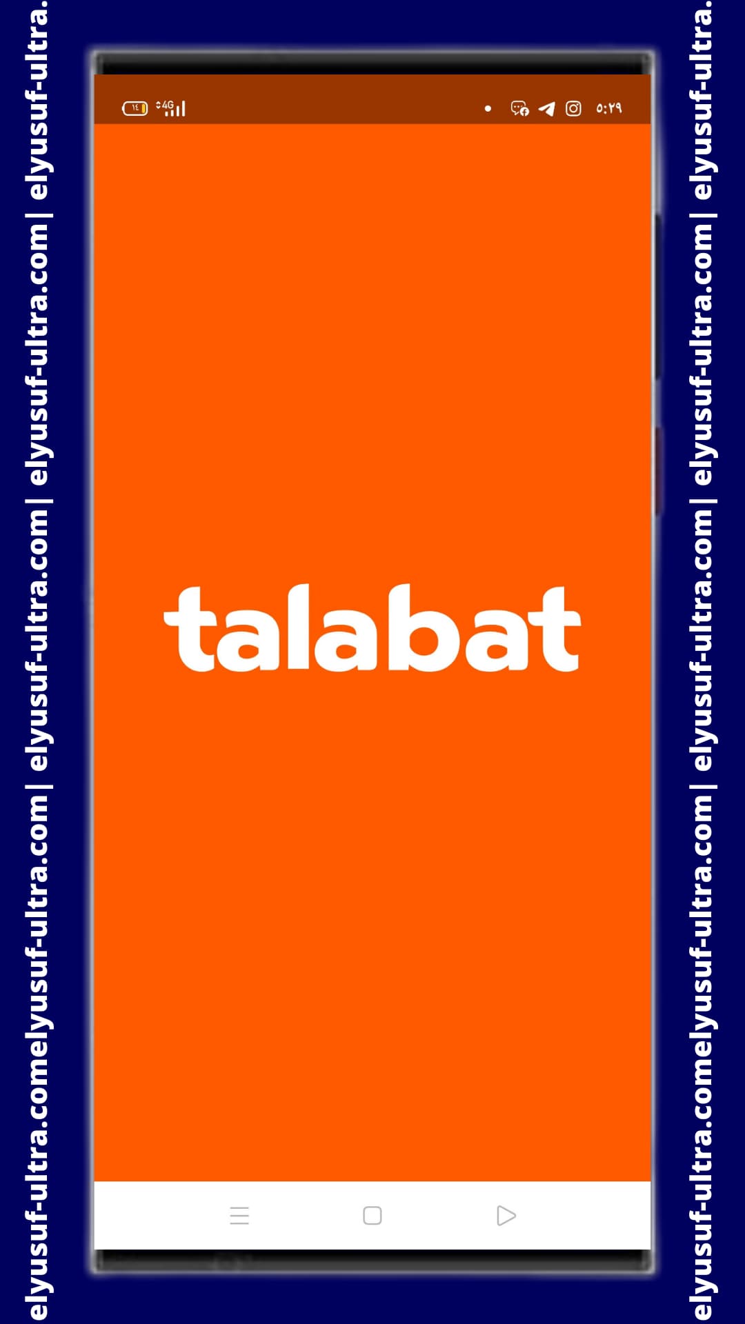 تطبيق توصيل طلبات Talabat