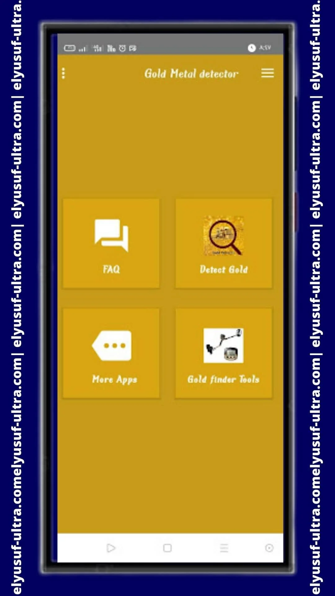 تطبيق GOLD & METAL DETECTOR