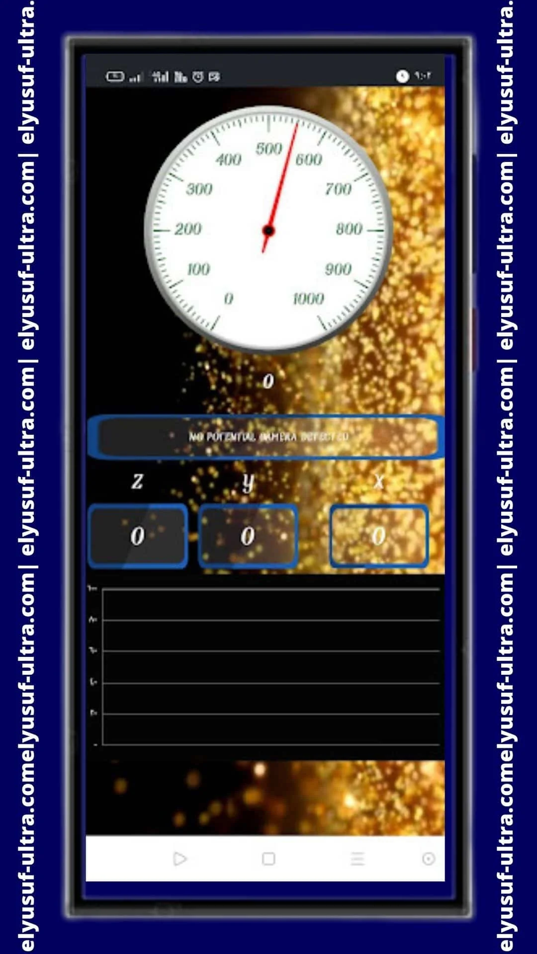 طريقة استخدام تطبيق Gold detector Gold scanner