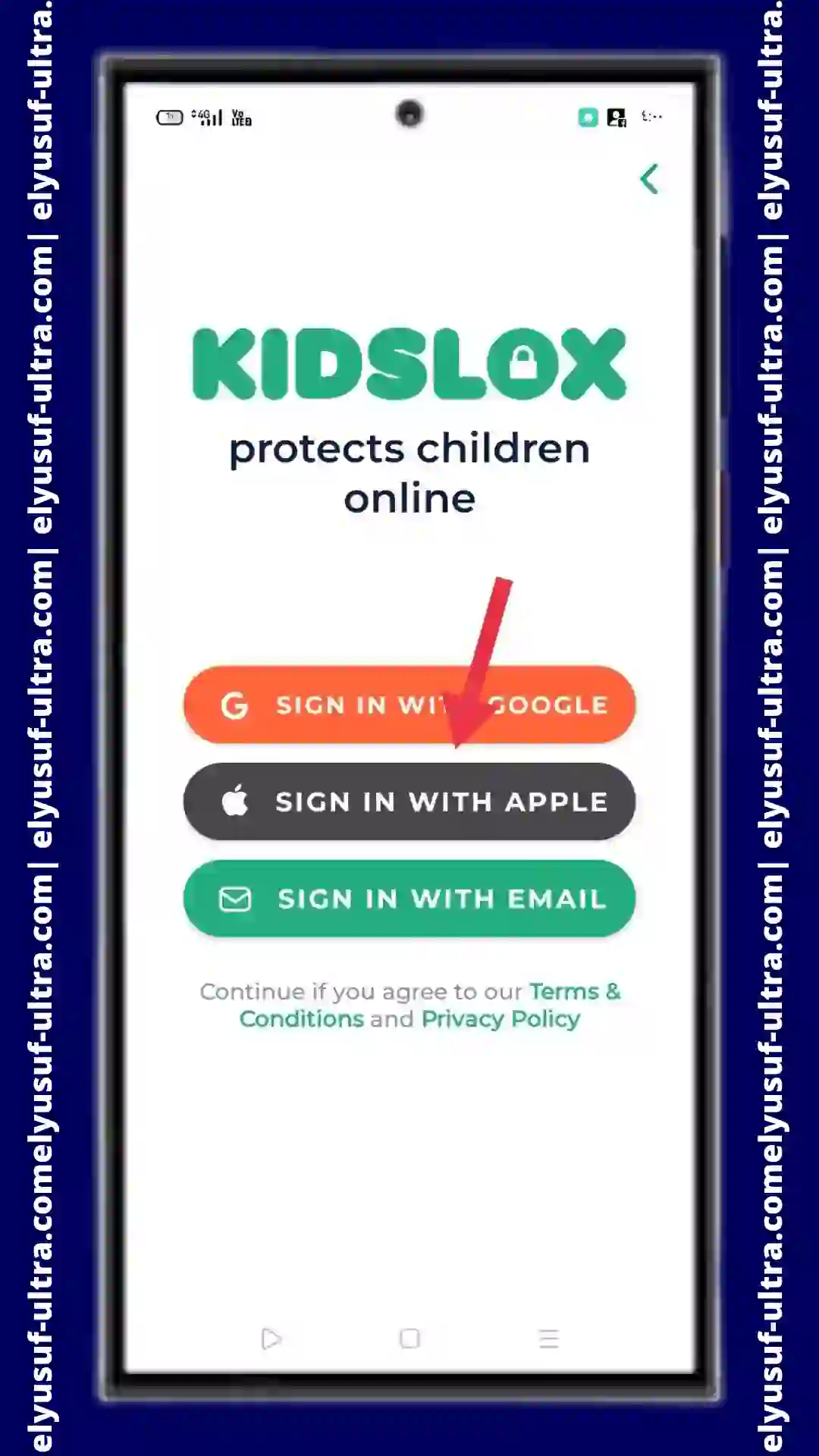 خطوات تحميل تطبيق Kidslox