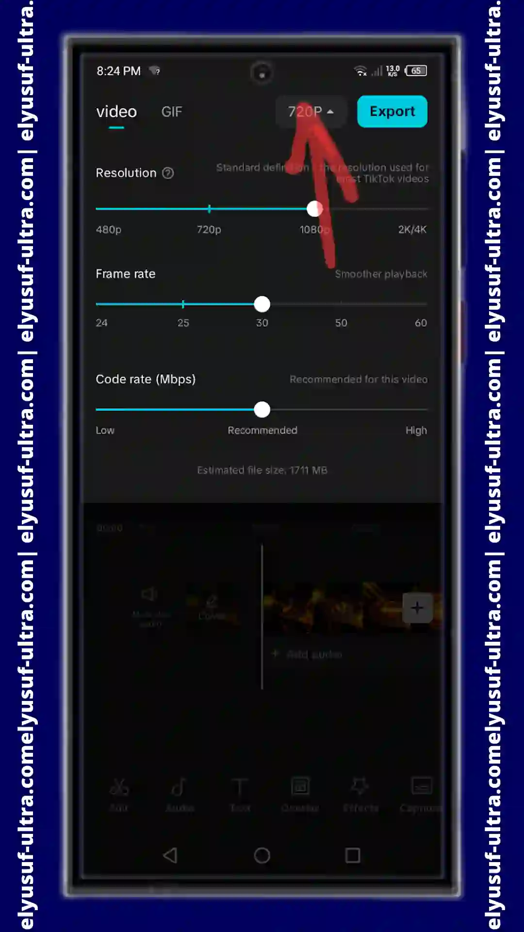 مميزات برنامج capcut للهاتف