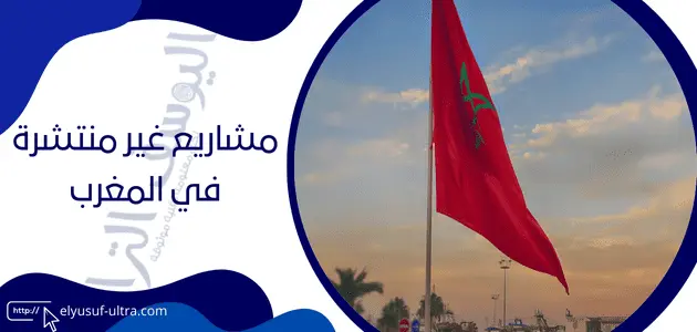 مشاريع غير منتشرة في المغرب