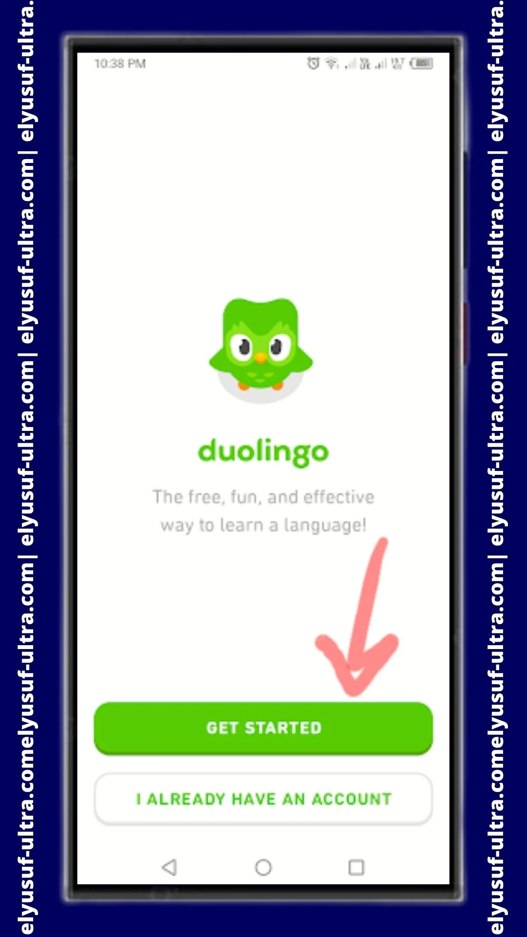 بدء استخدام تطبيق دولينجو Duolingo