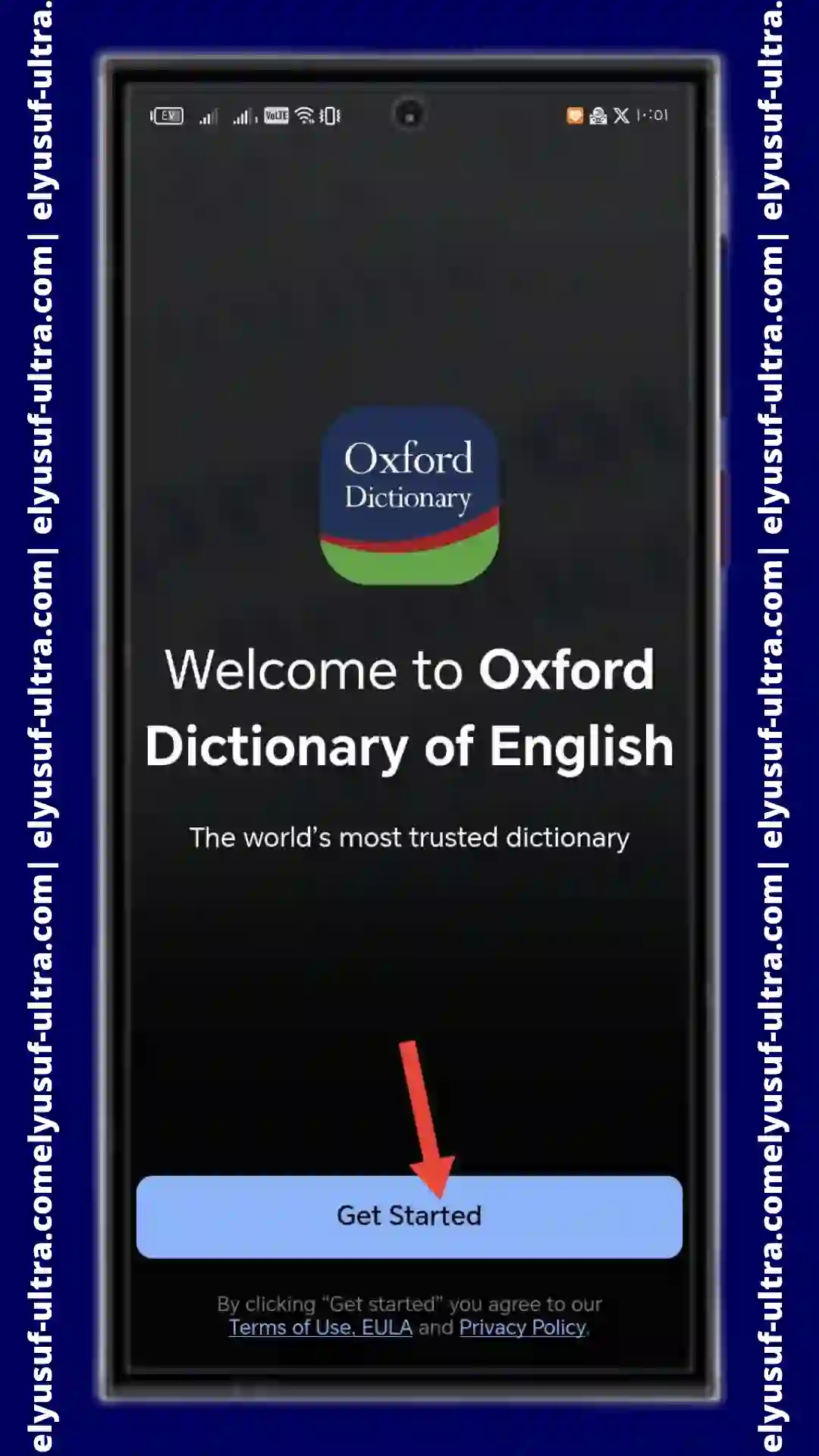 طريقة تحميل تطبيق Oxford Dictionary للايفون