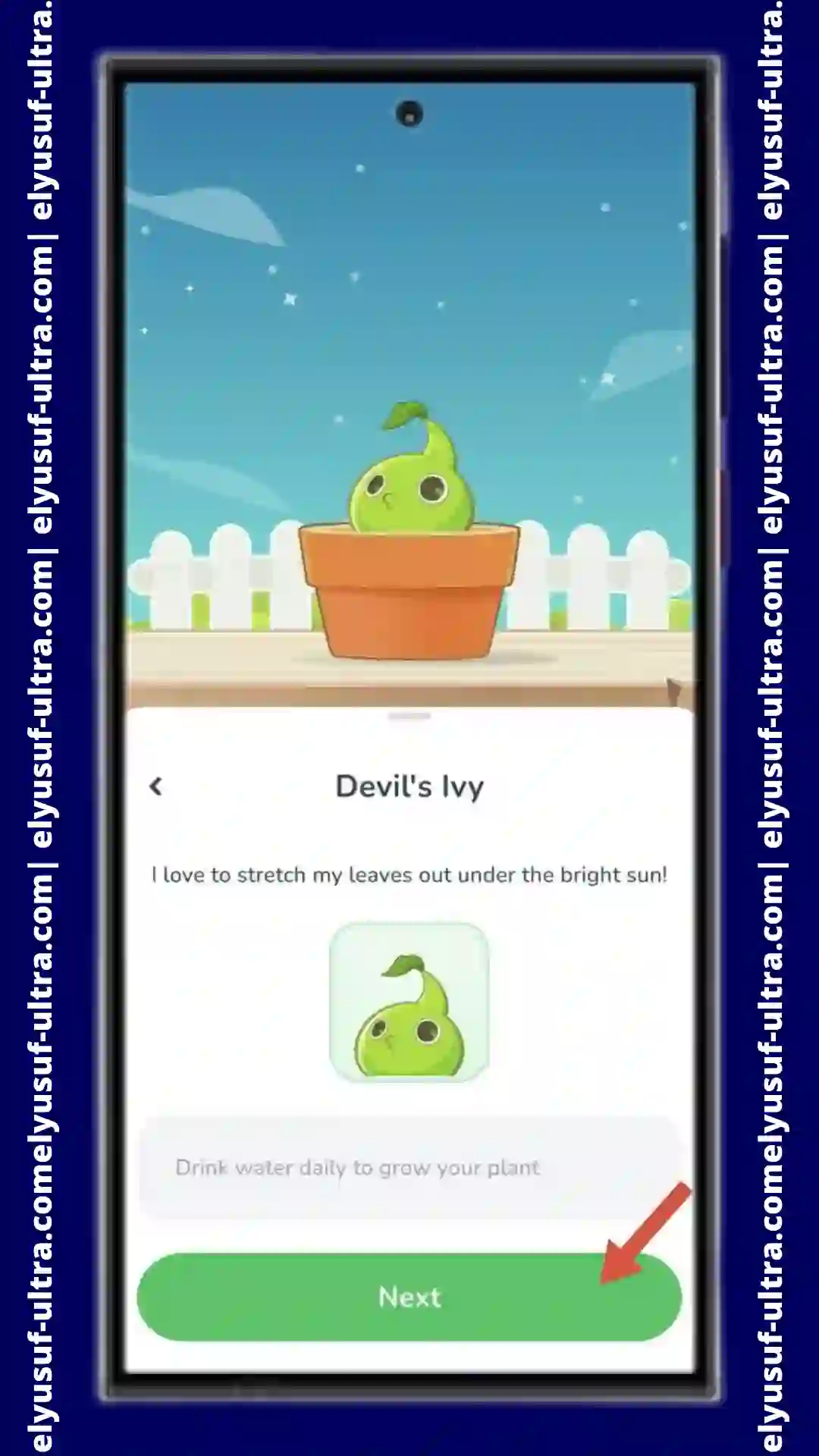 كيفية استخدام برنامج Plant Nanny - Water Tracker