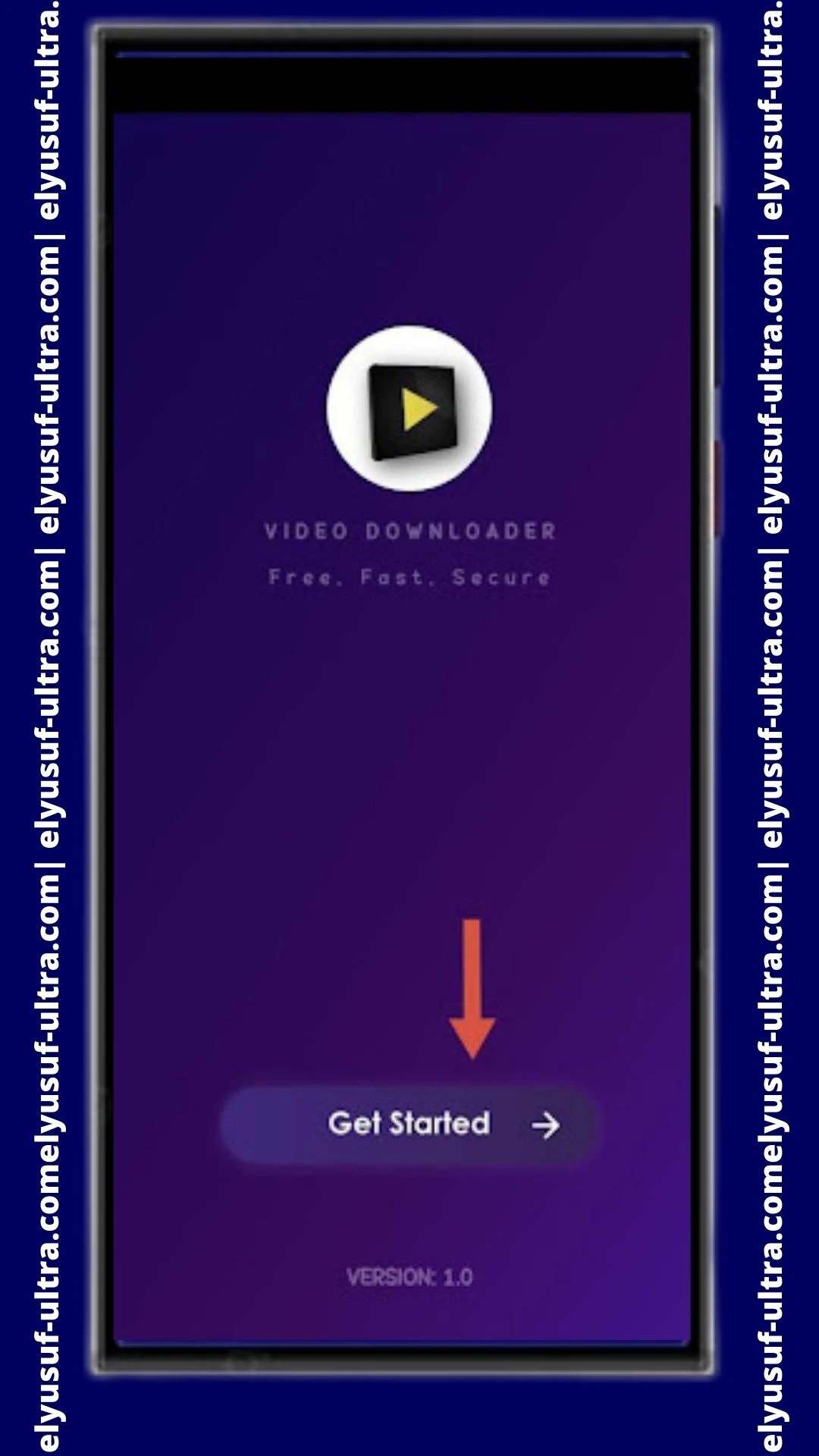 بدأ تطبيق videoder